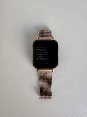 şuba alıram: İşlənmiş, Smart saat, Smart, Sensor ekran, rəng - Qızılı — 6