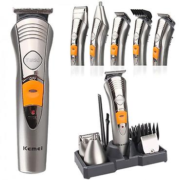 sac maşınları: Kemei 580A - Trimmer dəsti 7in1 Yüksək zaryadka saxlama qabiliyyəti — 2