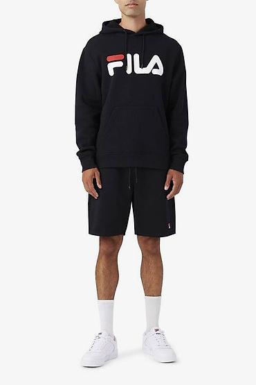 tech flecee: Мужская толстовка, S, Fila, Новый, цвет - Черный, Бесплатная доставка — 3