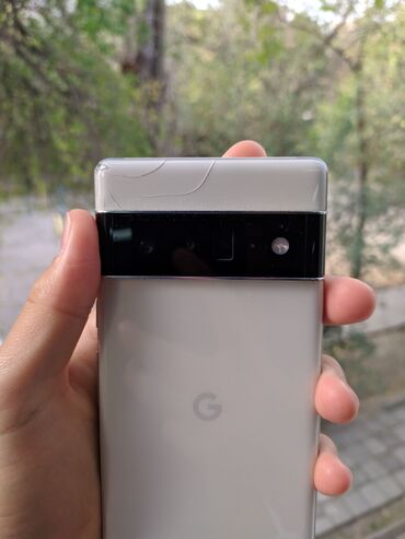 телефон поко м6 про: Google Pixel 6 Pro, Колдонулган, 256 ГБ, түсү - Ак, eSIM, 1 SIM