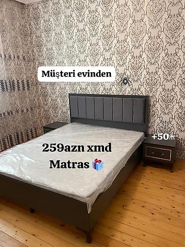tek kravat gence: Yeni, İkinəfərlik çarpayı — 1
