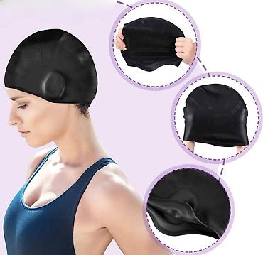 idman geyimleri: №: 16914 Məhsulun adı: Üzgüçülük papağı Speedo S-120641390, silikon — 3