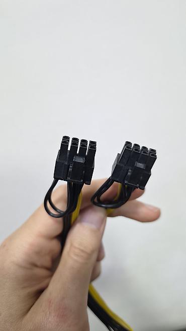 pci: Переходник питания PCI‑Express: 6‑pin (PCIe) → два разъёма 6+2‑pin — 3