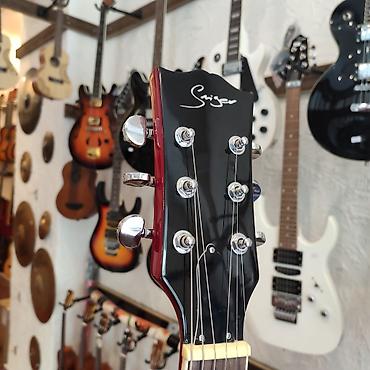 Gitaralar: Elektro-gitara Smiger L-G9 Üst: Ağcaqayın Qol: Gül ağacı — 4