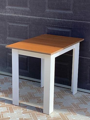 Masa və oturacaq dəstləri: Mətbəx üçün, Yeni, Açılmayan, Dördbucaq masa, 4 stul — 17