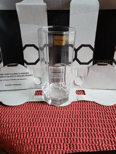 Čaše: Case nove Luminarc,francuske iz 80,90ih. univerzalne. Case — 2