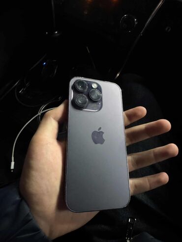 Apple iPhone: IPhone 14 Pro, Б/у, 128 ГБ, Deep Purple, 83 % — 7