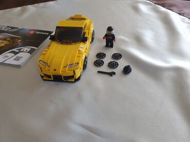 детские машына: Лего очен новый и оригинал игрушка Toyota supra GR. Лего машина