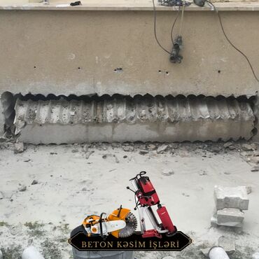 Beton işləri: Beton kəsmə beton deşmə xidməti Karot - HILTI DD 200 / 350 ilə 25 ° — 7