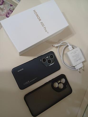 nintendo switch qiymeti: Honor 400 Pro, 256 GB, rəng - Qara, Simsiz şarj — 2
