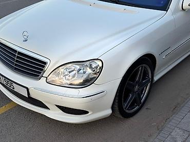 x3 bmw: Mercedes-Benz S-class AMG: 2003 г., 5.5 л, Автомат, Бензин, Седан — 3