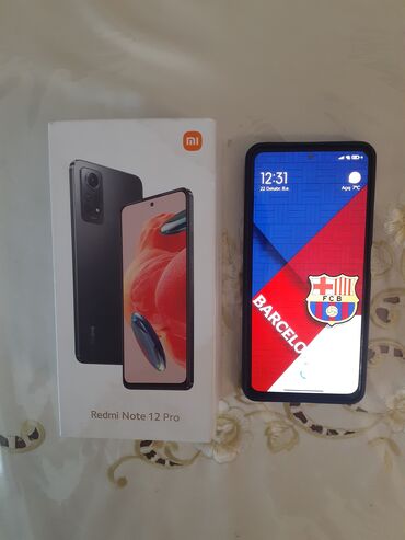 Redmi: Redmi Note 12 Pro, 256 GB, rəng - Mavi, Sənədlərlə — 1
