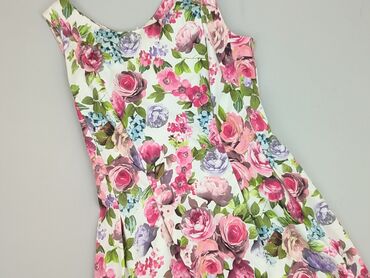 sukienki ecru midi: Dress, S (EU 36), condition - Good