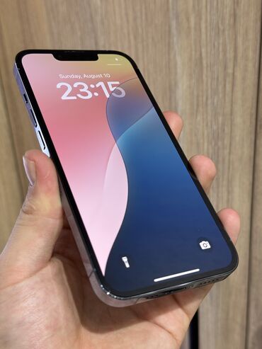 айфон 13 про макс бу цена в бишкеке: IPhone 13 Pro, Колдонулган, 256 ГБ, Sierra Blue, Коргоочу айнек, 86 %