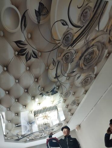 Натяжной потолок: Натяжные потолки матовыйе,глянцевые,3d,карантия монтаж демонтаж — 7