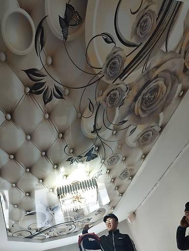 Натяжной потолок: Натяжной потолок Глянцевое, Матовое, 3D потолки Гарантия, Бесплатная консультация, Бесплатный замер — 22