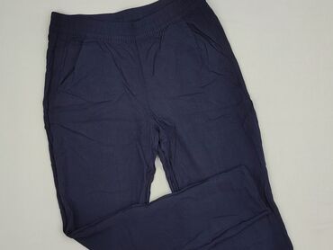 Women's Clothing: Material trousers for women, H&M, Size S (EU 36)