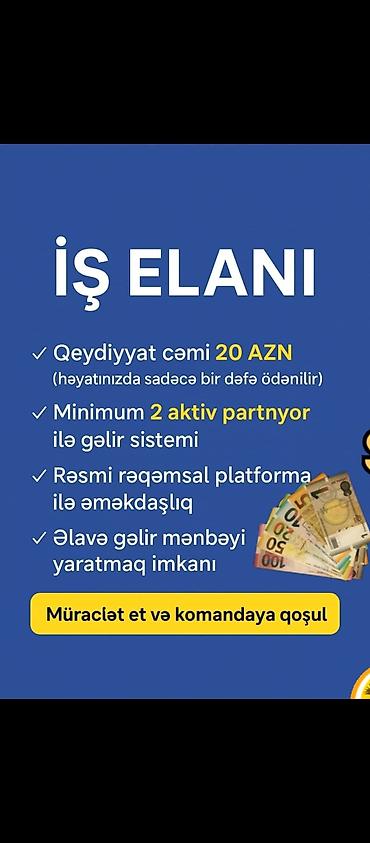 Rəqəmsal platforma üzərindən əlavə qazanc imkanı təqdim edən sistem