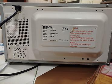 Mikrodalğalı soba Beko, Ayrıca dayanan, Mikrodalğalar ilə, rəng - Gümüşü, İşlənmiş lalafo.az -da Mikrodalğalı soba Beko, Ayrıca dayanan, Mikrodalğalar ilə, rəng - Gümüşü, İşlənmiş