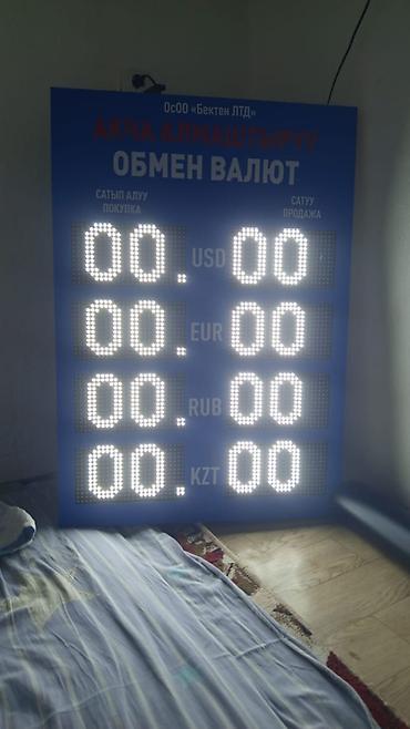 Оборудование для бизнеса: Светодиодное табло «Обмен валют» для обменных пунктов - Тип — 7