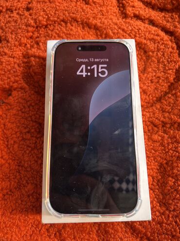 продам игровой компьютер: IPhone 16 Pro, Колдонулган, 128 ГБ, White Titanium, Куту, 100 %