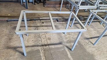 40x40 profil: Məhsul: Metaldan hazırlanmış masa karkasları - Material: 40×40 mm — 4