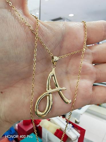 Aksesuarlar: Boyunbağı, Sarı qızıl, 585 Əyar, 2300 g — 2