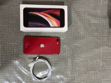 iphone se 2020 telenor: IPhone SE 2020, 64 GB, Qırmızı, Barmaq izi