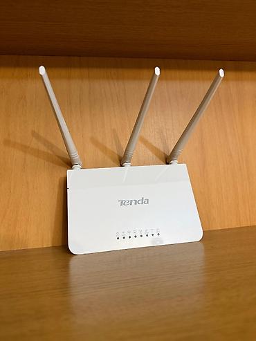 modem usb: Tenda F3 Wi-Fi router – 3 antenalı, 300 Mbps, tam işlək 📶 Evinizdə — 2