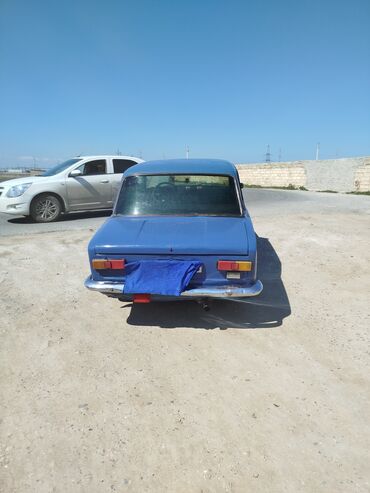 VAZ (LADA): VAZ 2101 “Jiquli” sedan, mavi rəng. - Kuzov: 4 qapılı, xrom ön və arxa — 3