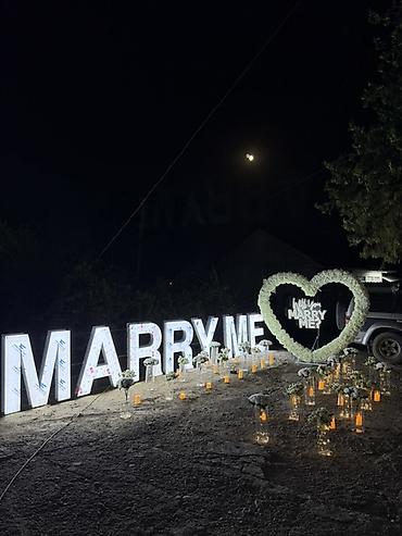 me: Оформление для предложения руки и сердца “Will You Marry Me” - — 2