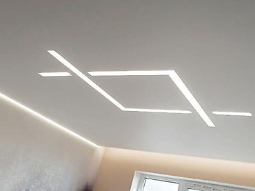 Натяжной потолок: Натяжные потолки с интегрированным освещением под ключ - Современные — 5