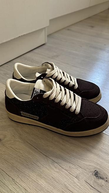 Кроссовки и спортивная обувь: Кеды Golden Goose “SUPER-STAR” (GGDB) - Модель: Super-Star, фирменная — 1