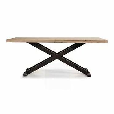 Antique Dining Tables: TRPEZARIJSKI STO DRVO-METAL NOV AKCIJA | IZRADA NAMESTAJA PO MERI — 7