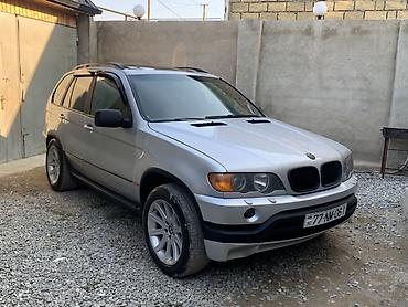 yan güzgülər s: BMW X5 (E53) SUV - Kuzov: gümüşü rəng, 5 qapı, dam relsləri - Tam — 1