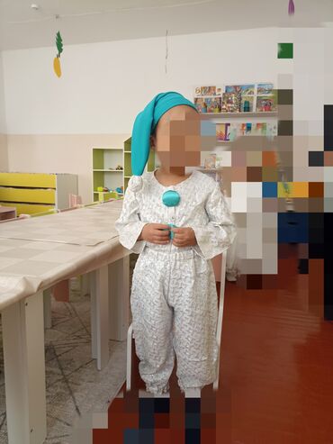 женский платя: Костюм снеговик или гном костюм+ платье шикарное для девочки 1499 сом