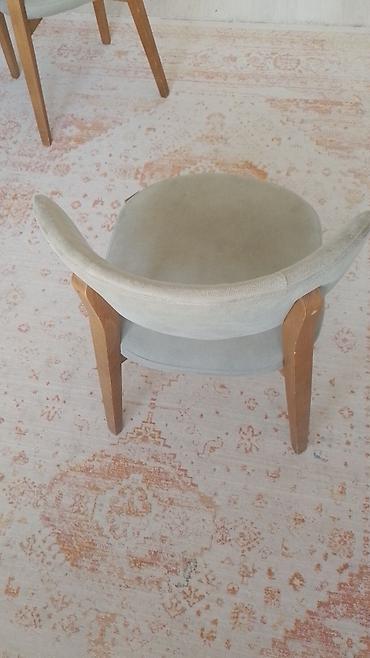 usta masasi: Mətbəx üçün, İşlənmiş, Açılan, Yumru masa, 4 stul — 2