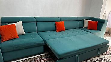 sofa: Угловой диван, C подушками — 4