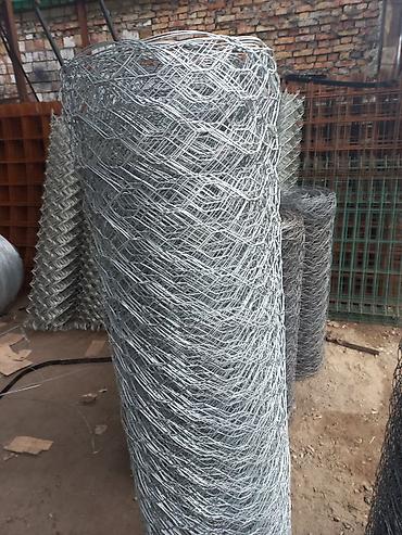 Бетонные еврозаборы: Сетка рабица Сеткамак оптом и в розницу на заказ быстро качественно не at lalafo.kg — 1 Бетонные еврозаборы: Сетка рабица Сеткамак оптом и в розницу на заказ быстро качественно не — 1