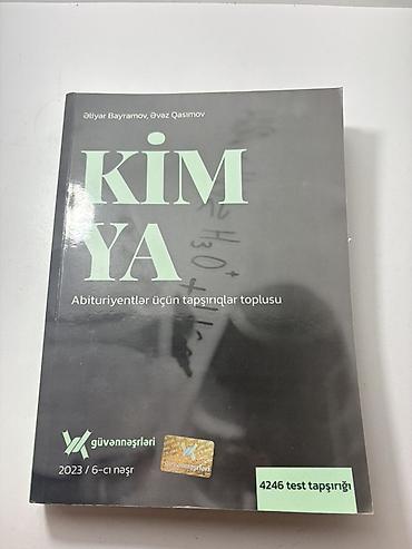 kimya 1 hisse pdf: Məhsul: “Kimya – Abituriyentlər üçün tapşırıqlar toplusu” Müəlliflər — 1