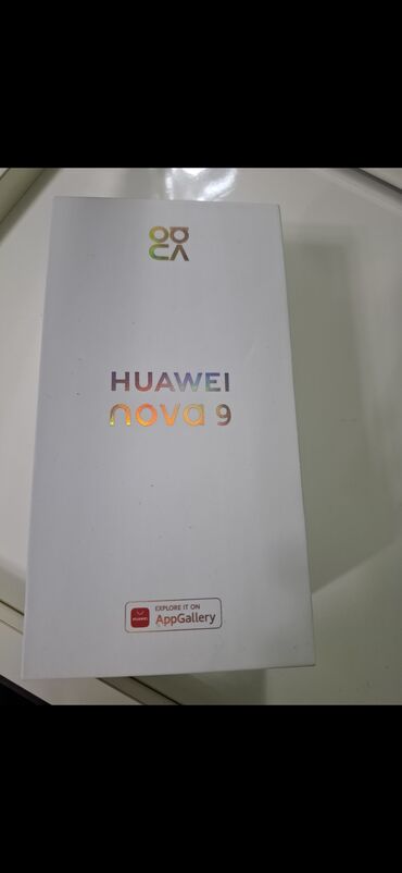 Huawei: Huawei Nova 9, 128 GB, rəng - Qara, Sensor, Barmaq izi, İki sim kartlı