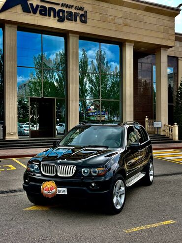 BMW: На продажу черный бумер Бмв х5 е53 г.2004 ухоженный состояниене
