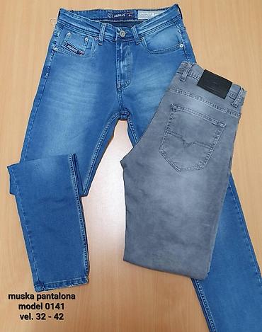 Farmerke: Muške farmerke – više modela i pranja - Kroj: klasičan/slim sa ravnom — 9