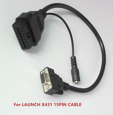 obd 16: Переходник-кабель OBD-II — 15-pin для автодиагностики - — 1