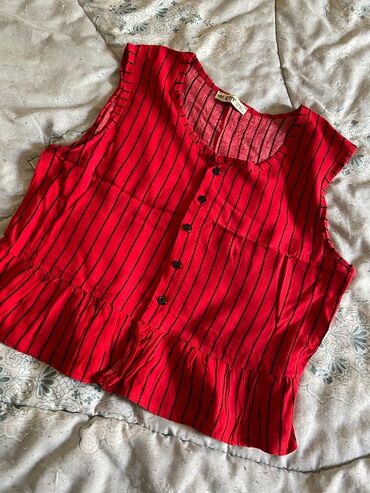 xal xal qadın bluzkaları: L (EU 40), rəng - Qırmızı