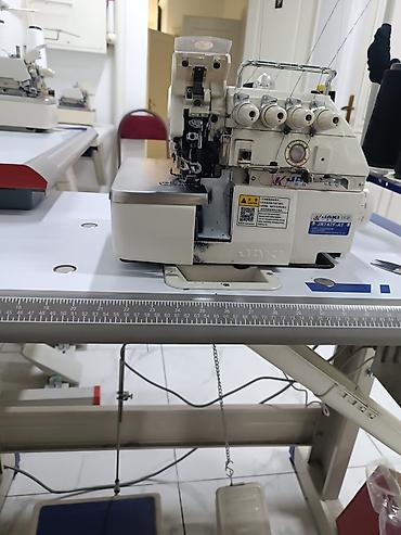 Tikiş maşınları: JAKI JR747F-AT sənaye overlok tikiş maşını - 4 ipli/3 iynəli overlok — 2