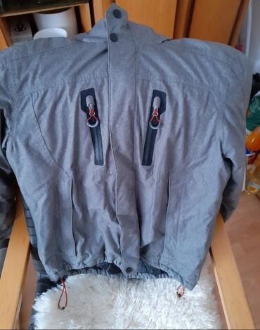 Zimske jakne: Muška siva jakna.XL(EU 54). veoma topla.Mere su na zadnjoj slici na lalafo.rs — 7 Zimske jakne: Muška siva jakna.XL(EU 54). veoma topla.Mere su na zadnjoj slici — 7