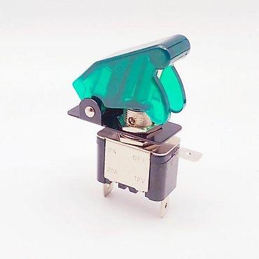 stop svetla za auto prikolice: AUTO ALUMINIJUMSKI PREKIDAC LED SVETLO 12V | Prekidač 0-1  ima LED — 2