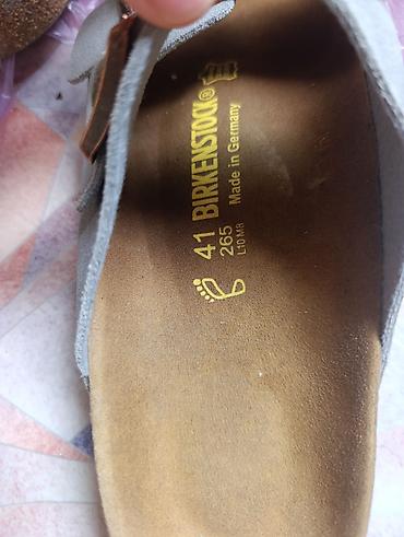 arizona: Мужские сандалии, 41, Birkenstock, Б/у, цвет - Серый, Самовывоз, Бесплатная доставка, Платная доставка — 3