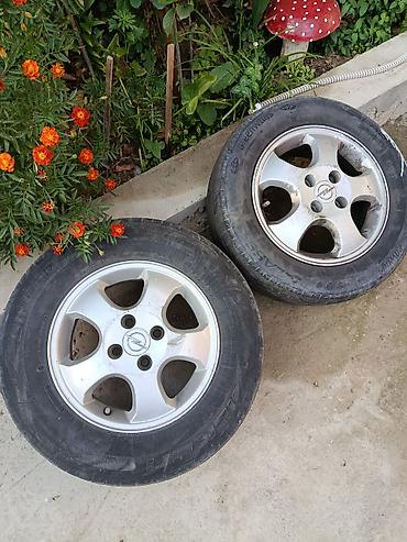 opel 1 3 mator: Opel üçün 4 ədəd orijinal yüngül lehimli disk + şin komplekti - — 4